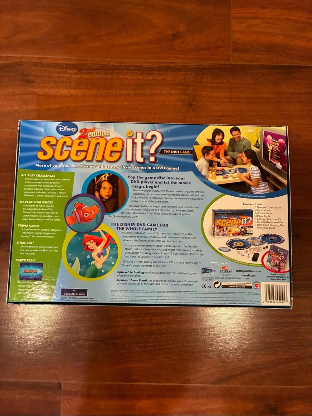 Disney Scene It? 2nd Edition DVD Game - Blue, Red, Yellow, Pink